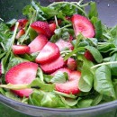 Como preparar Ensalada de Fresas y Espinaca